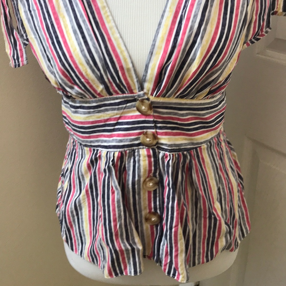 MOD Multi-Color Tank Button Down | L - Picture 2 of 4